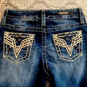 VIGOSS SLIM BOOT JEANS S2 L30 brand new worn once